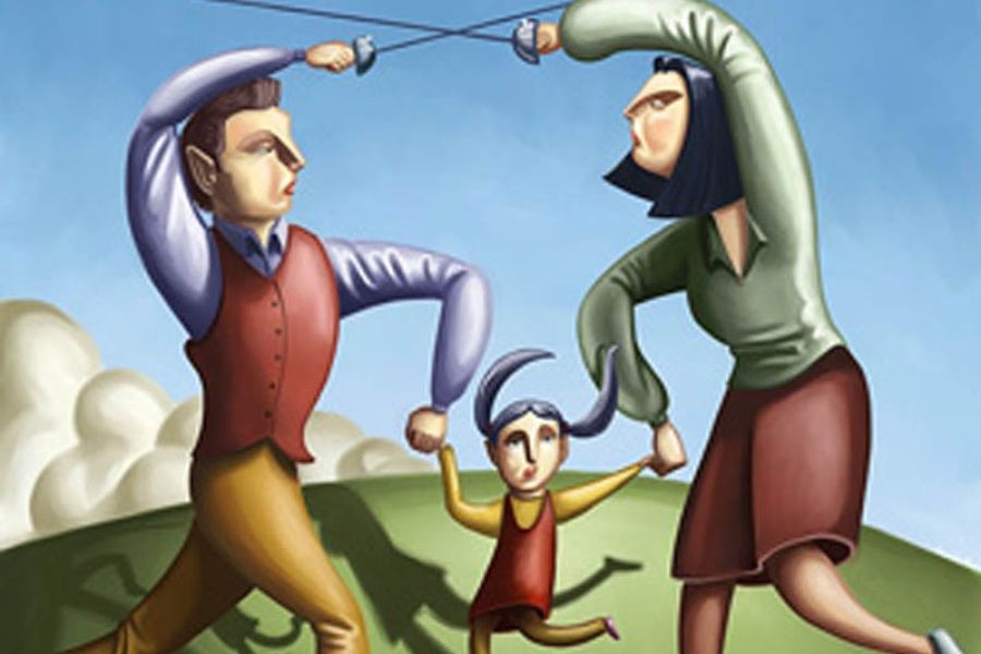 Αγάπη μου, ο μπαμπάς και εγώ αποφασίσαμε να χωρίσουμε